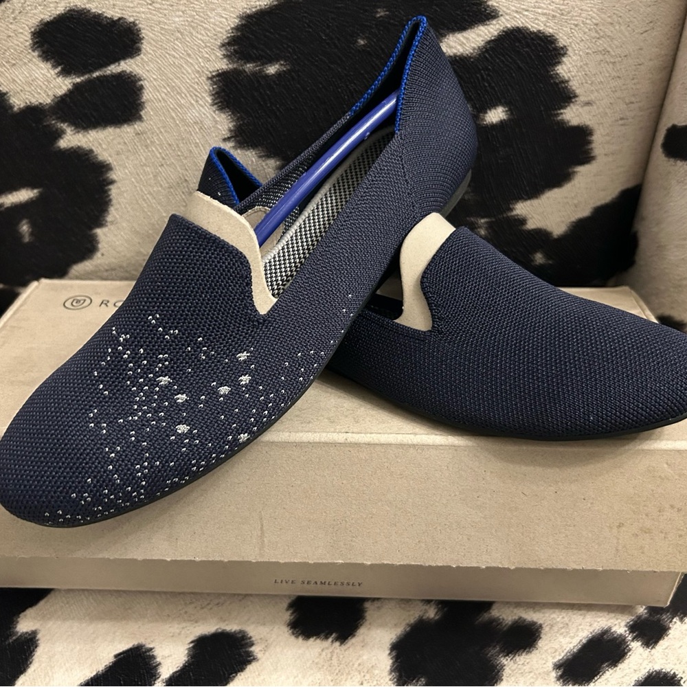 Rothy's The Aries Navy Flats